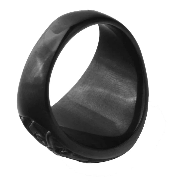 Black Masonic Ring
