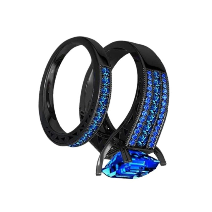 Black Blue Ring