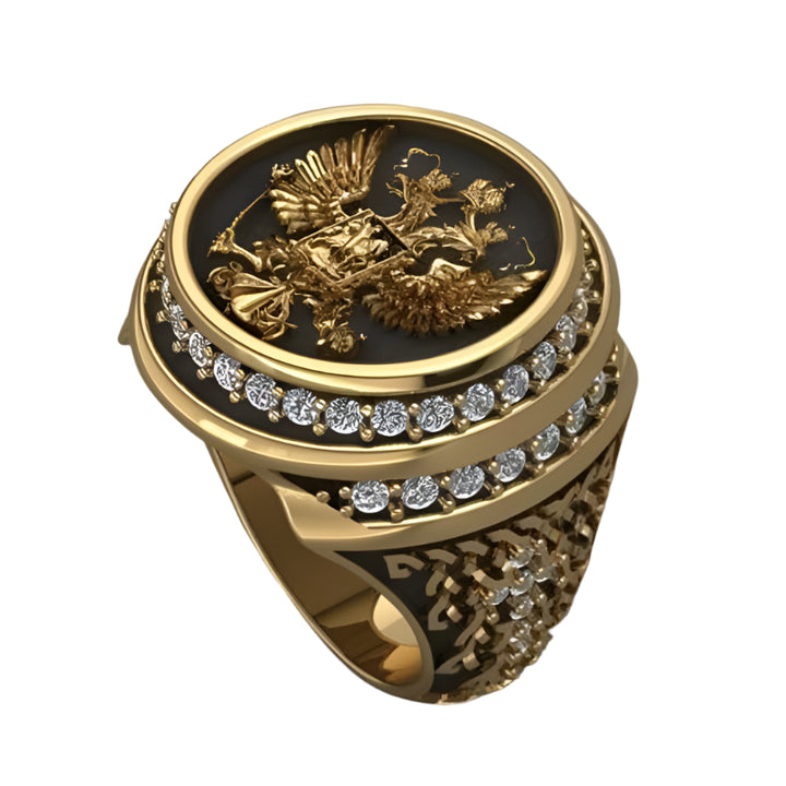 Double Headed Eagle Ring