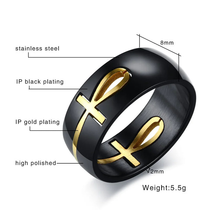 Egyptian Ankh Ring