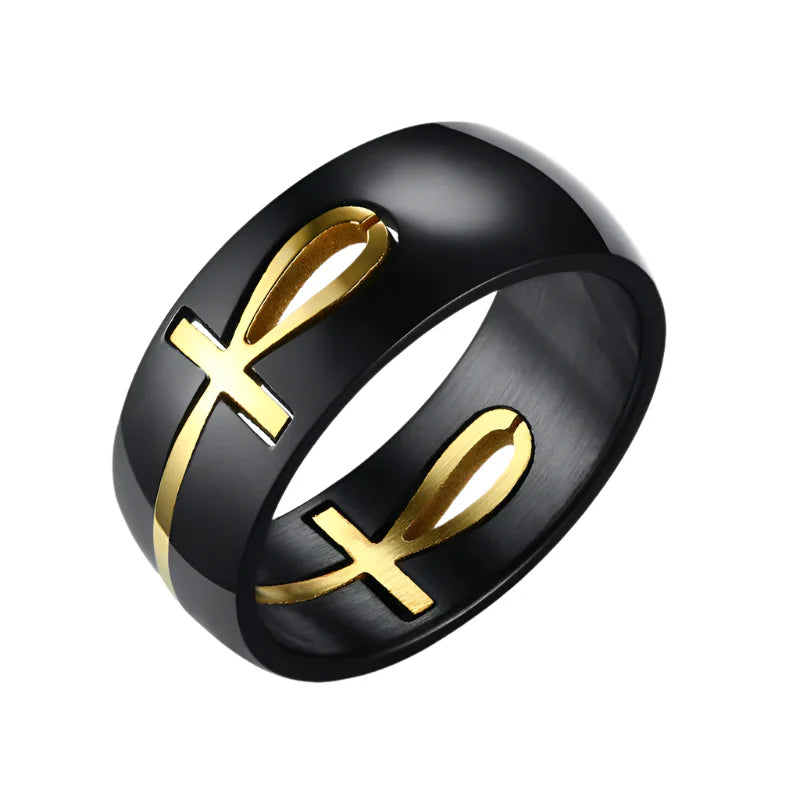 Egyptian Ankh Ring - 10