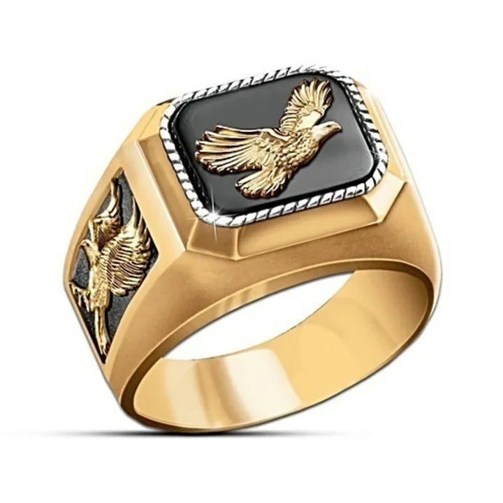 Flying Eagle Ring - Gold1 / 11