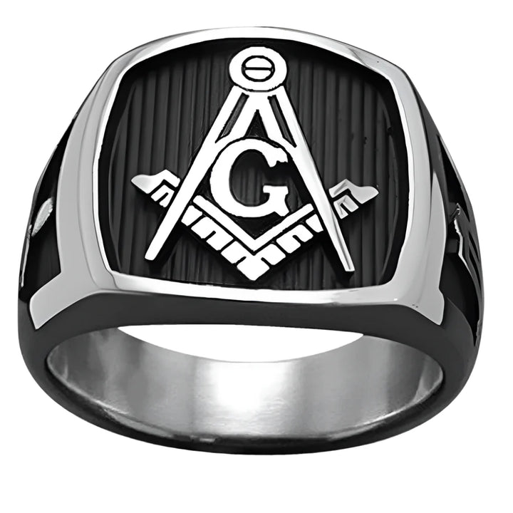Freemason Silver Masonic Ring
