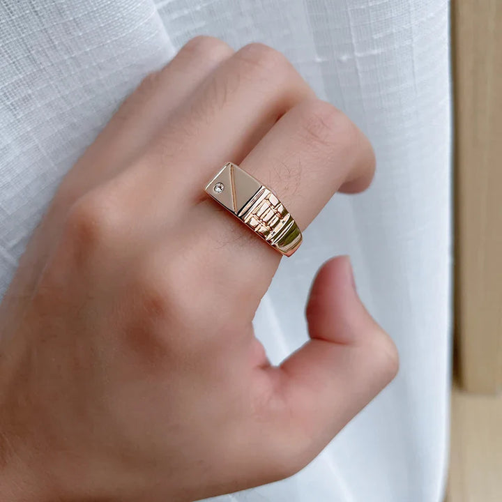 Natural Zircon Ring