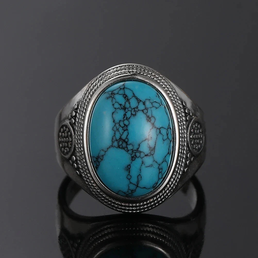 Oval Turquoise Ring