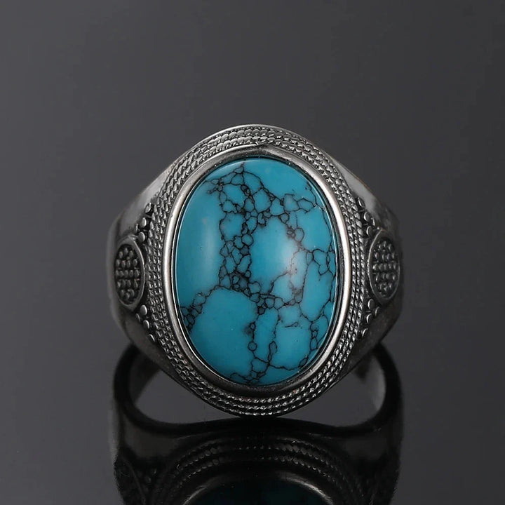Oval Turquoise Ring
