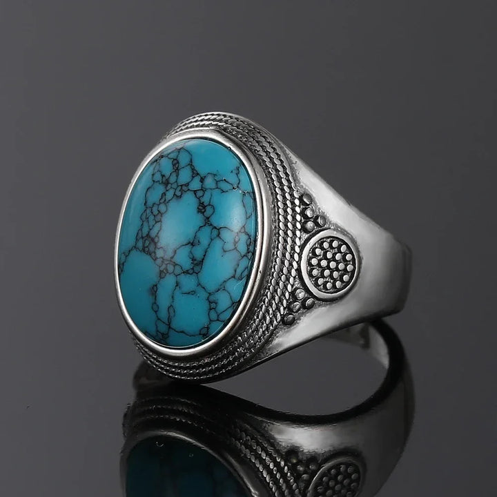 Oval Turquoise Ring