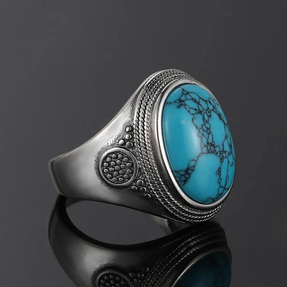 Oval Turquoise Ring