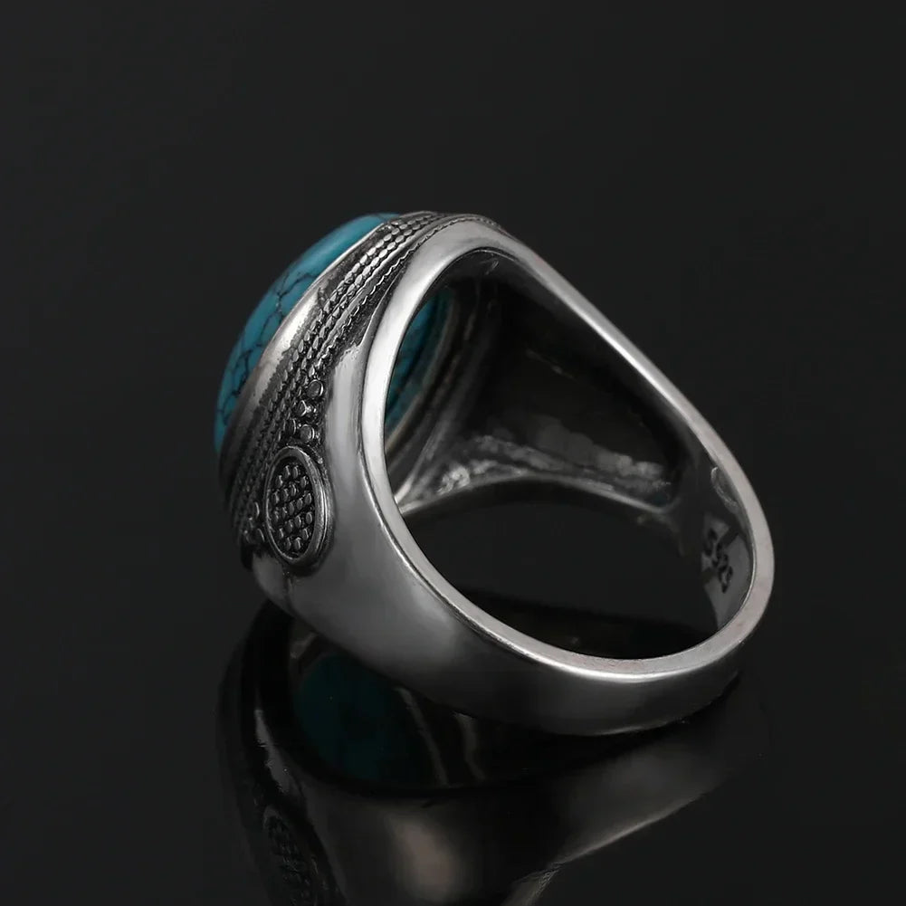 Oval Turquoise Ring