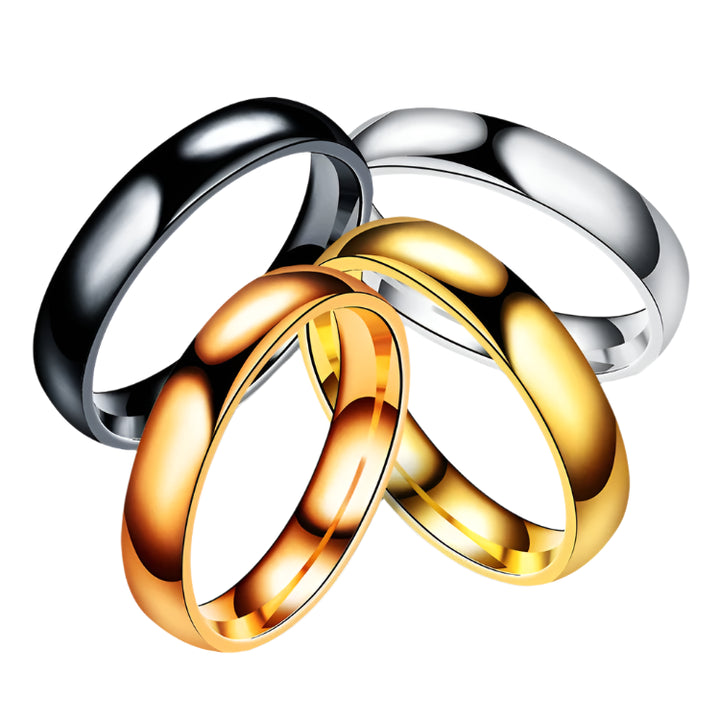 Polished Titanium Ring