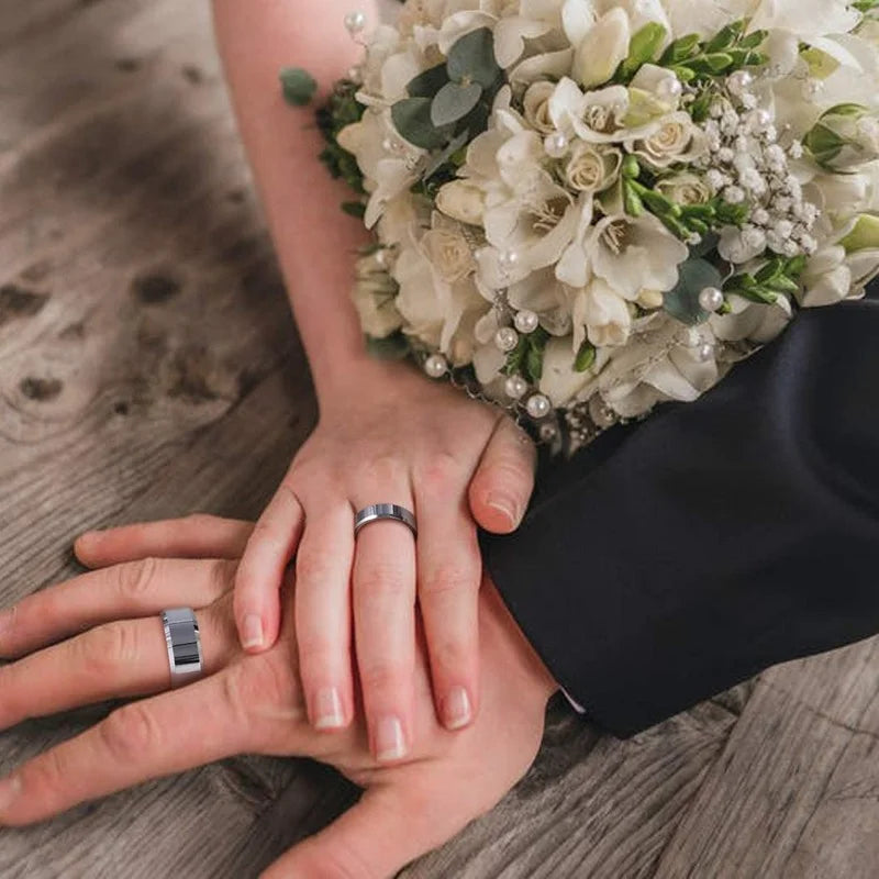 Polished Tungsten Ring