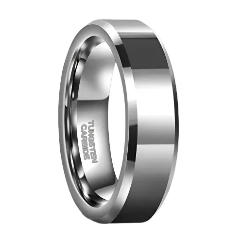 Polished Tungsten Ring - 6mm / 9.5