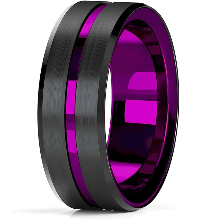 Purple Black Ring