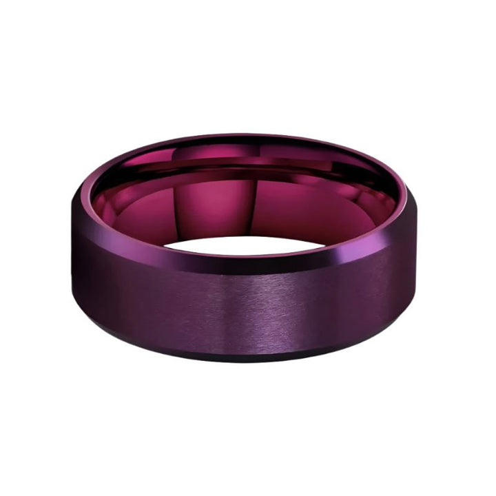 Purple Tungsten Ring