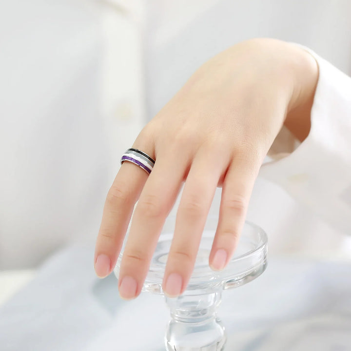 Rainbow Titanium Ring