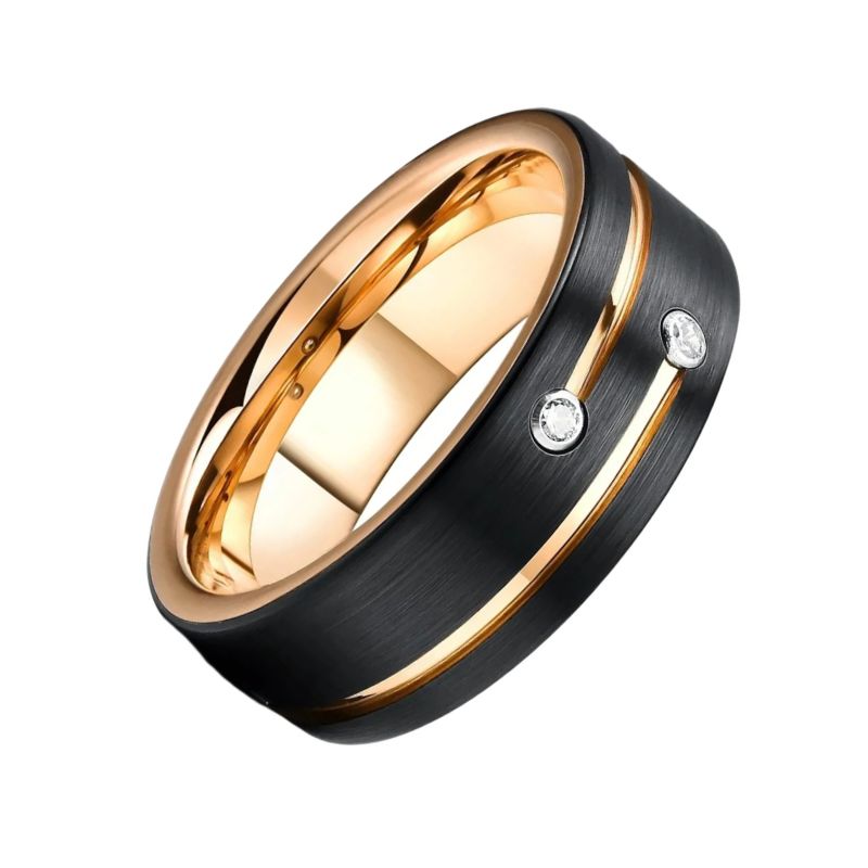 Rose Black Ring