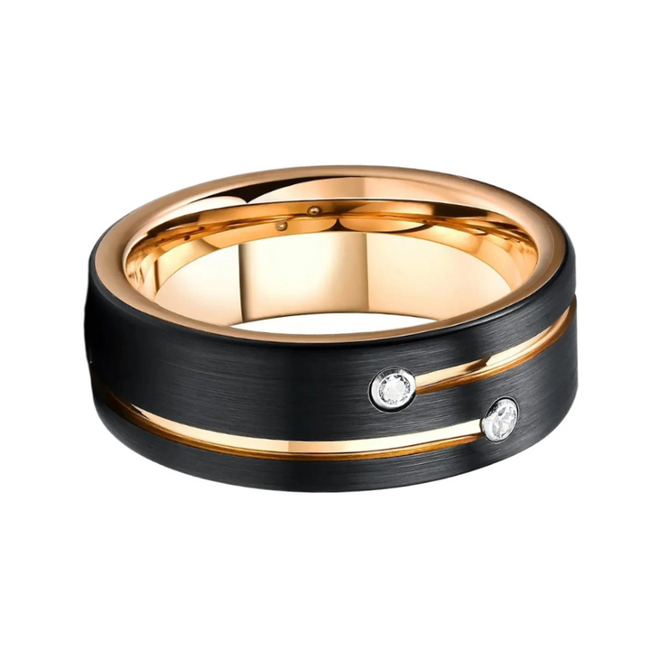 Rose Black Ring