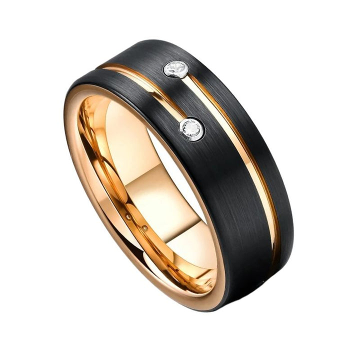 Rose Black Ring