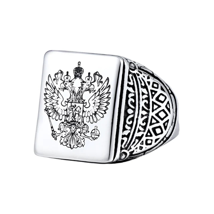 Russian Eagle Ring - BR8-353 / 9