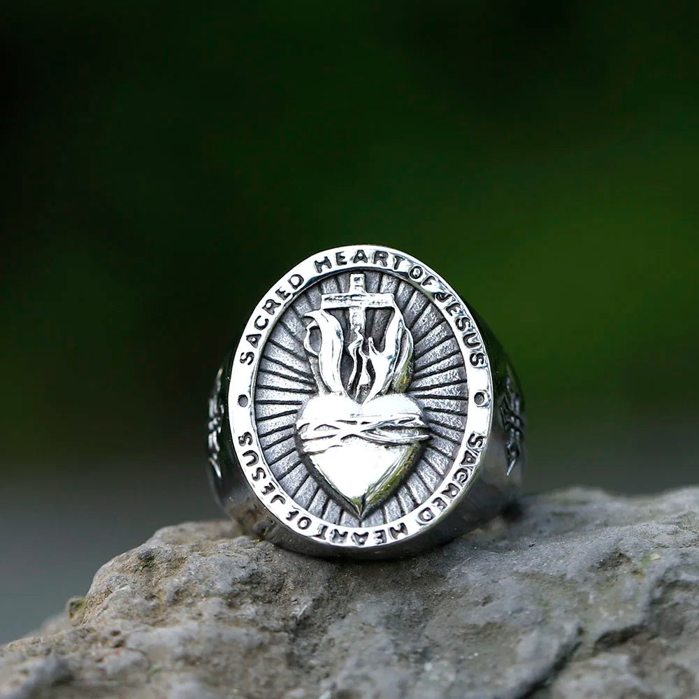 Sacred Heart of Jesus Ring