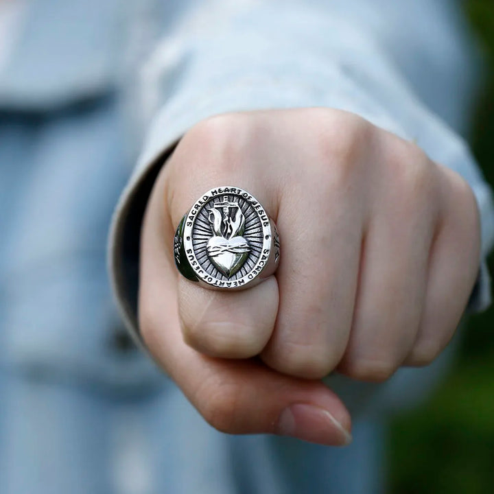 Sacred Heart of Jesus Ring