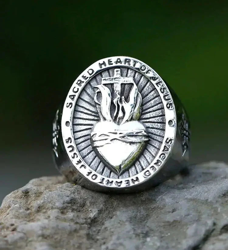 Sacred Heart of Jesus Ring