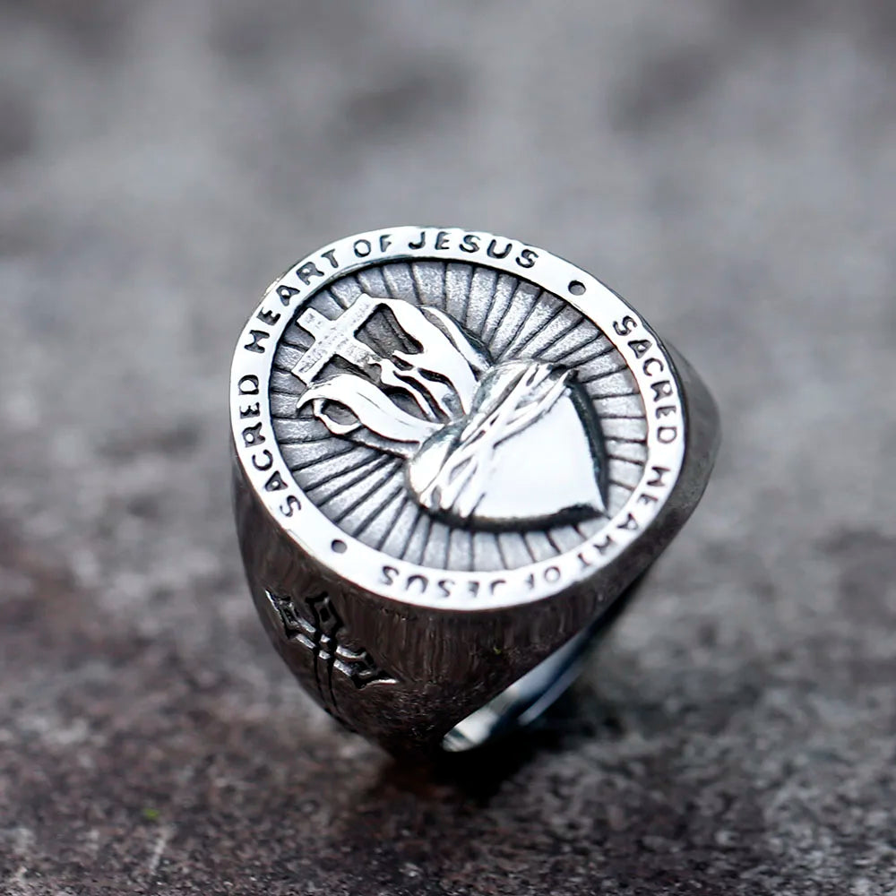 Sacred Heart of Jesus Ring