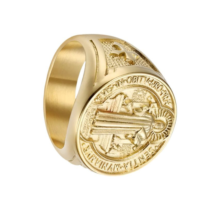 Saint Benedict Medal Ring