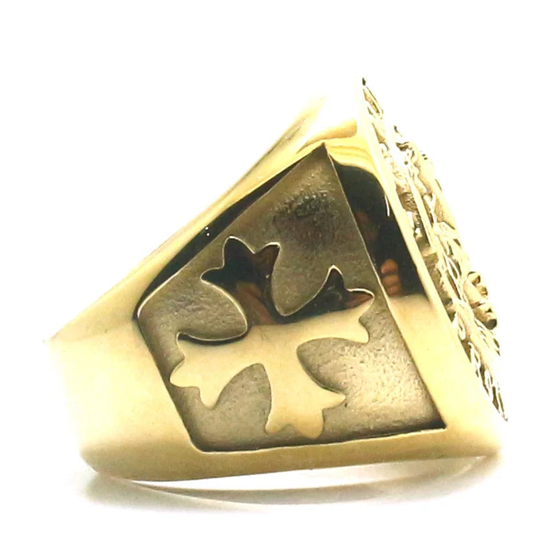 saint michael ring
