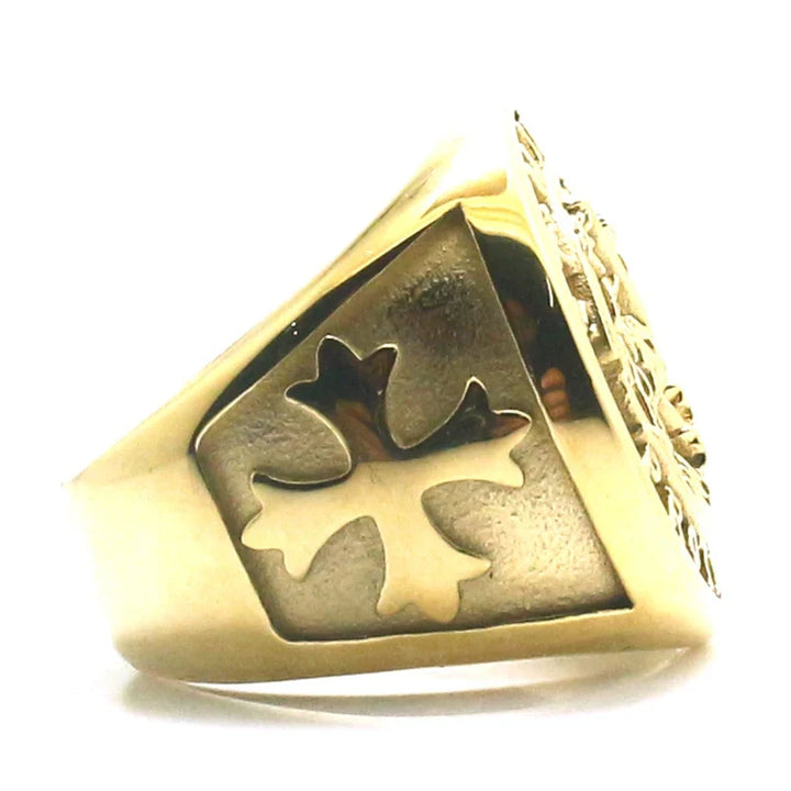 saint michael ring