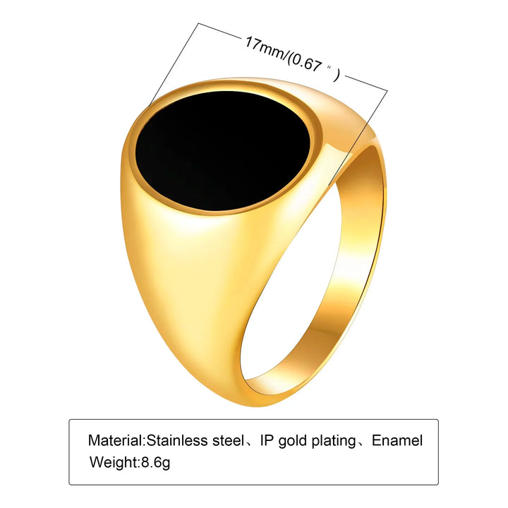 Signet Engagement Ring