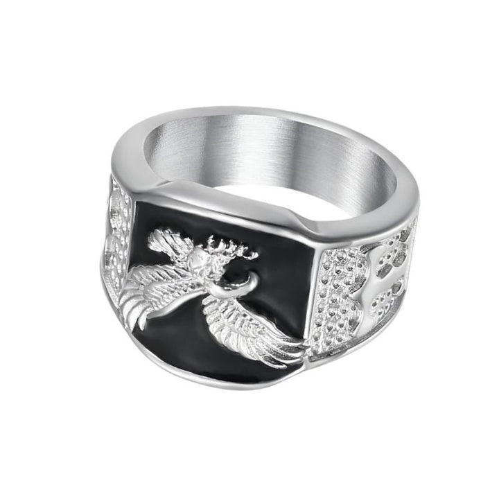 Silver Eagle Ring