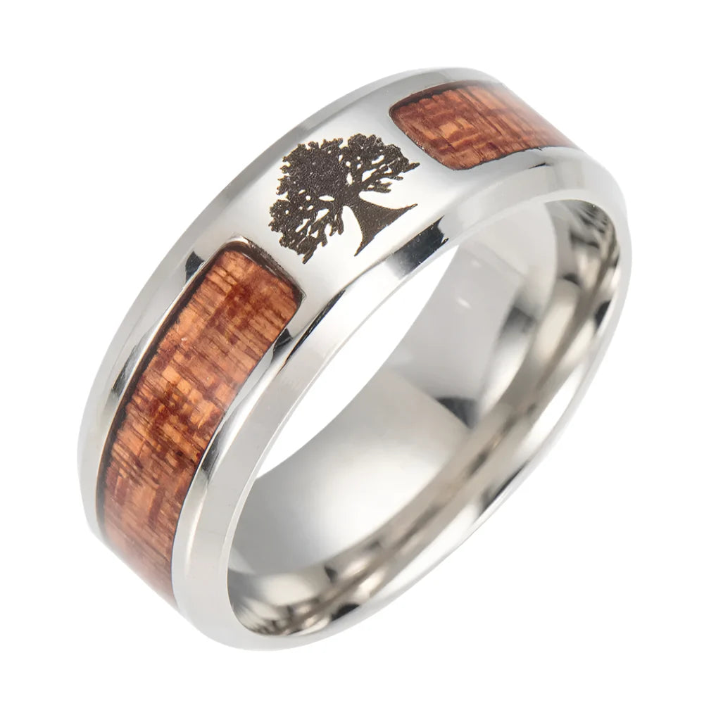 Silver Tree of Life Ring