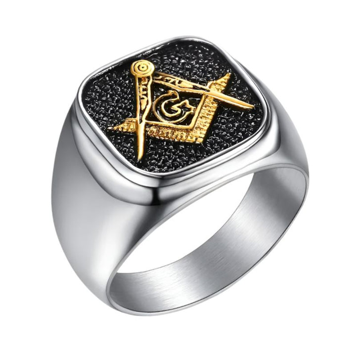 Simple Masonic Ring