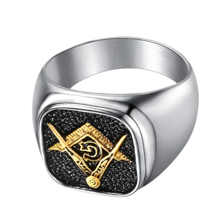 Simple Masonic Ring