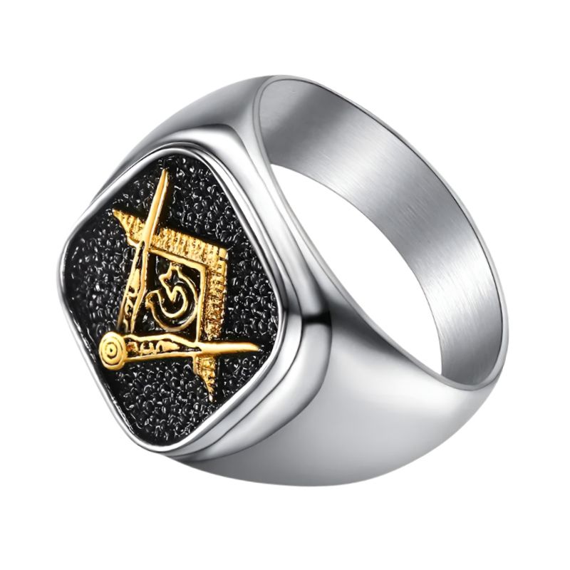 Simple Masonic Ring