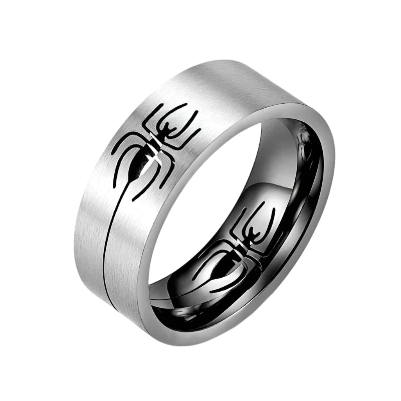 Spider Engagement Ring - Black / 11