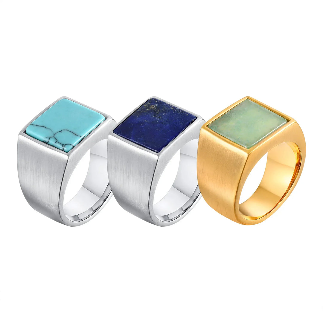 Square Turquoise Ring