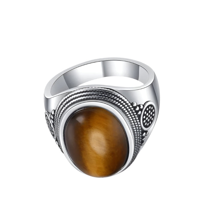Sterling Silver Tiger Eye Ring