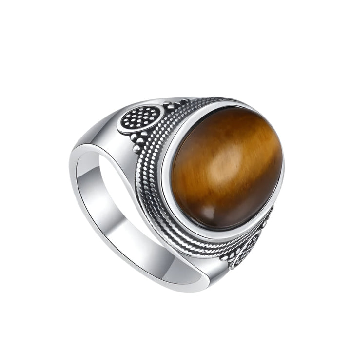 Sterling Silver Tiger Eye Ring
