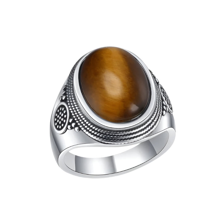 Sterling Silver Tiger Eye Ring
