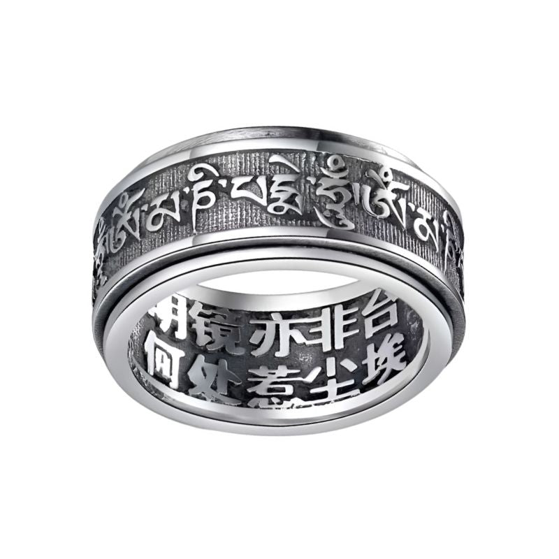Tibetan Mantra Ring