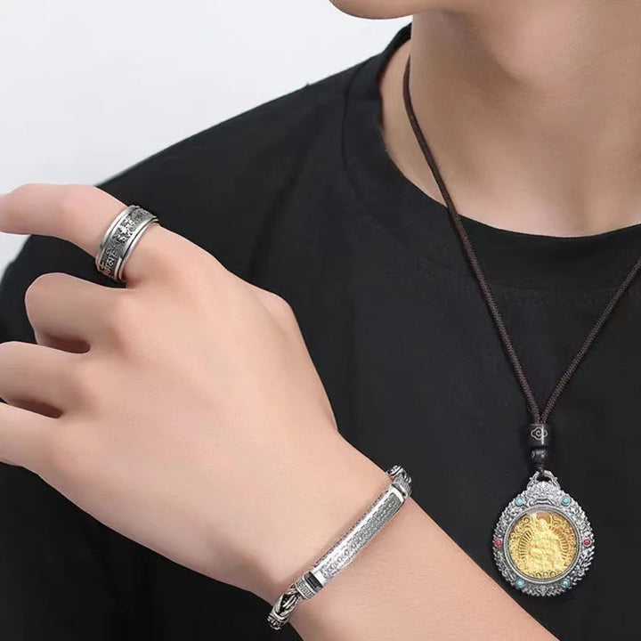 Tibetan Mantra Ring