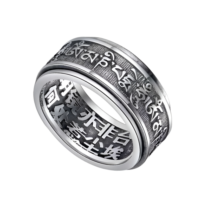 Tibetan Mantra Ring