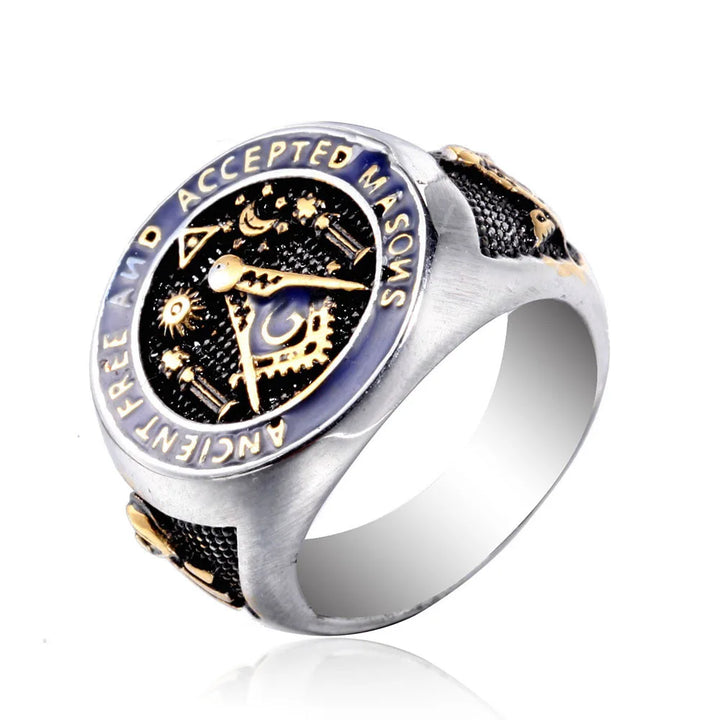 Titanium Masonic Ring