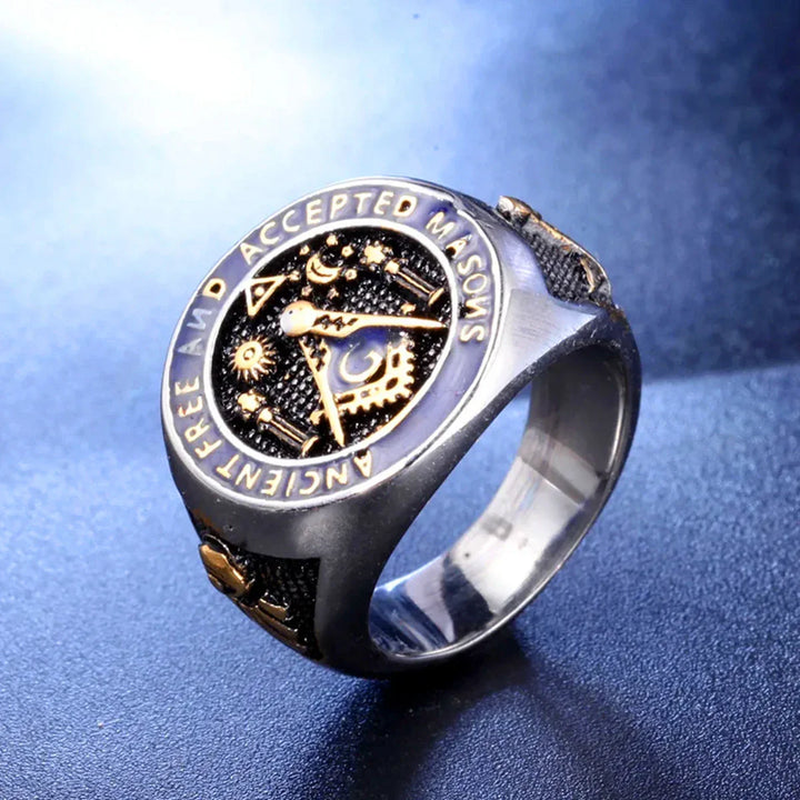 Titanium Masonic Ring