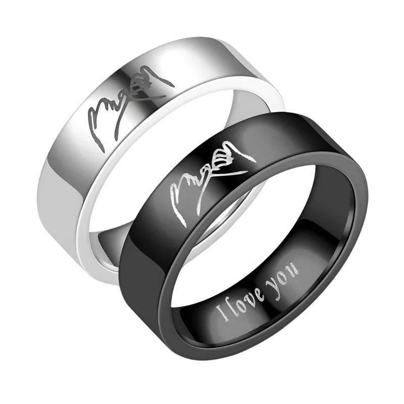 Titanium Promise Ring
