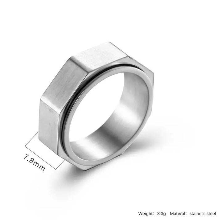 Titanium Spinner Ring