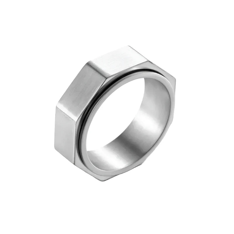 Titanium Spinner Ring