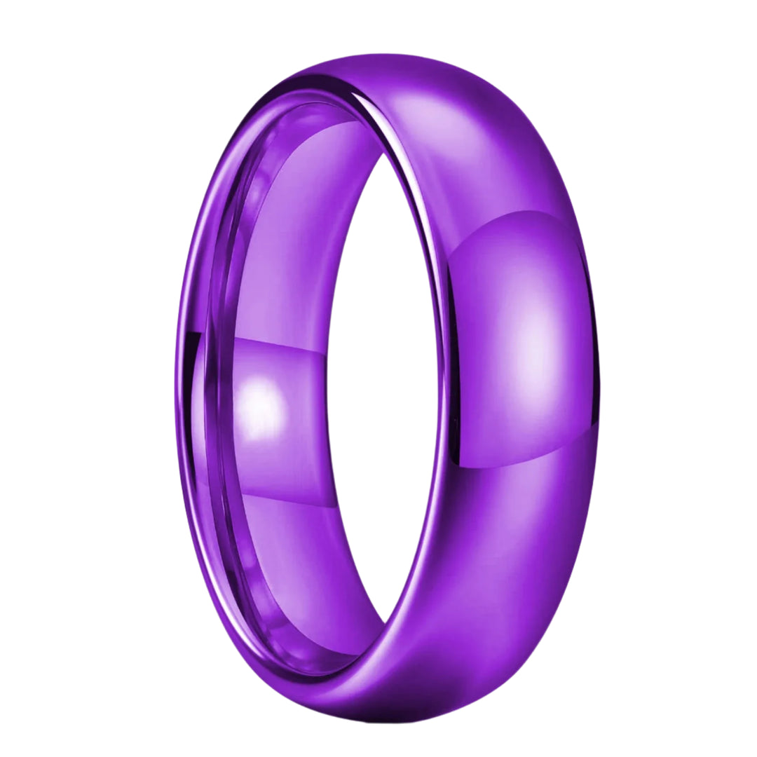 titanium purple ring